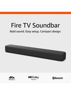 2.0 Soundbar with DTS Virtual:X & Dolby Audio, Bluetooth Connectivity, Home